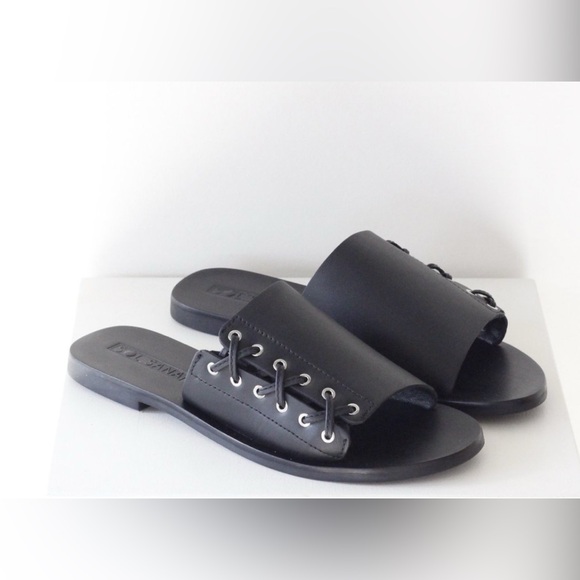 Urban Outfitters Sole Sana Black Slide Sandals - Picture 3 of 5